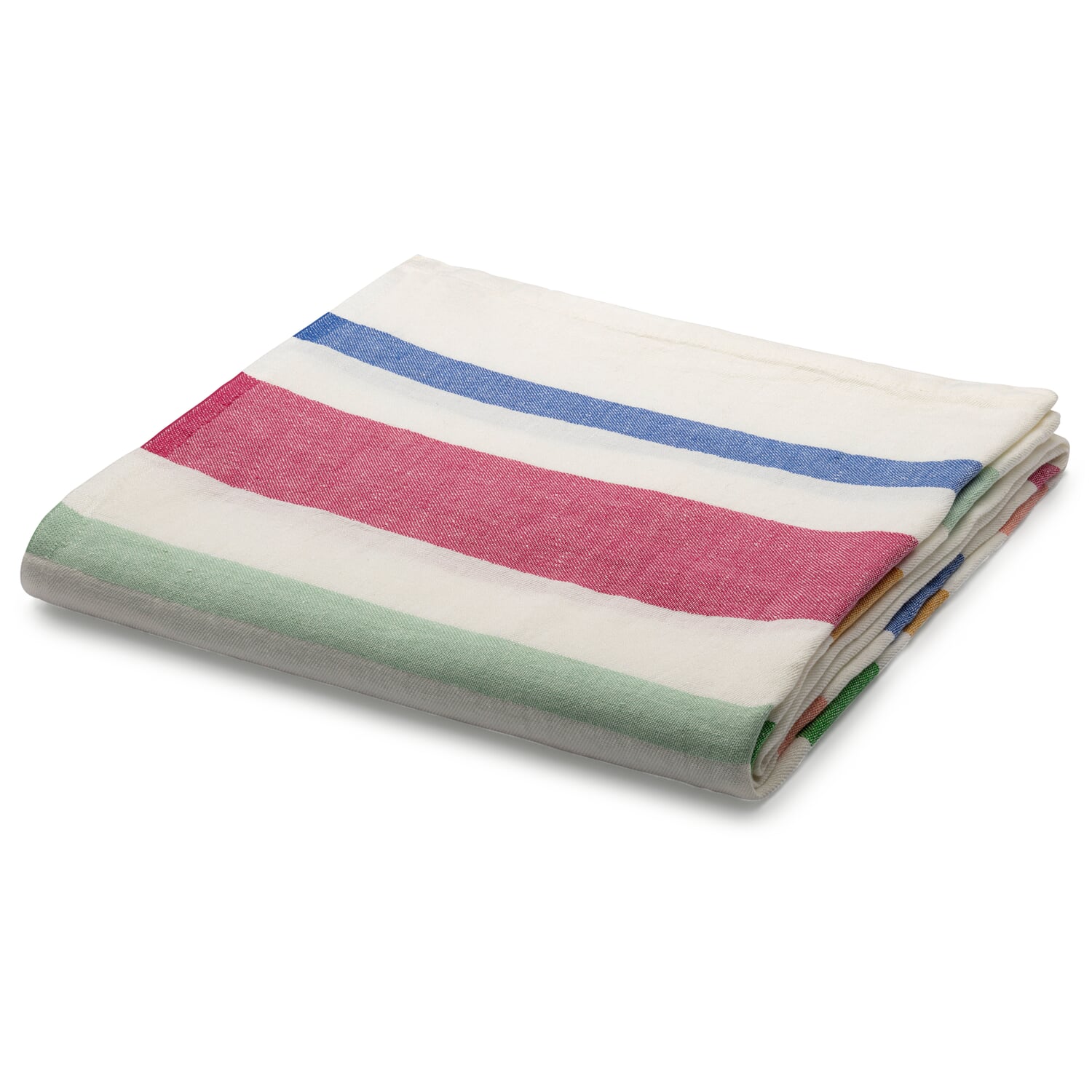 Table cloth colored striped