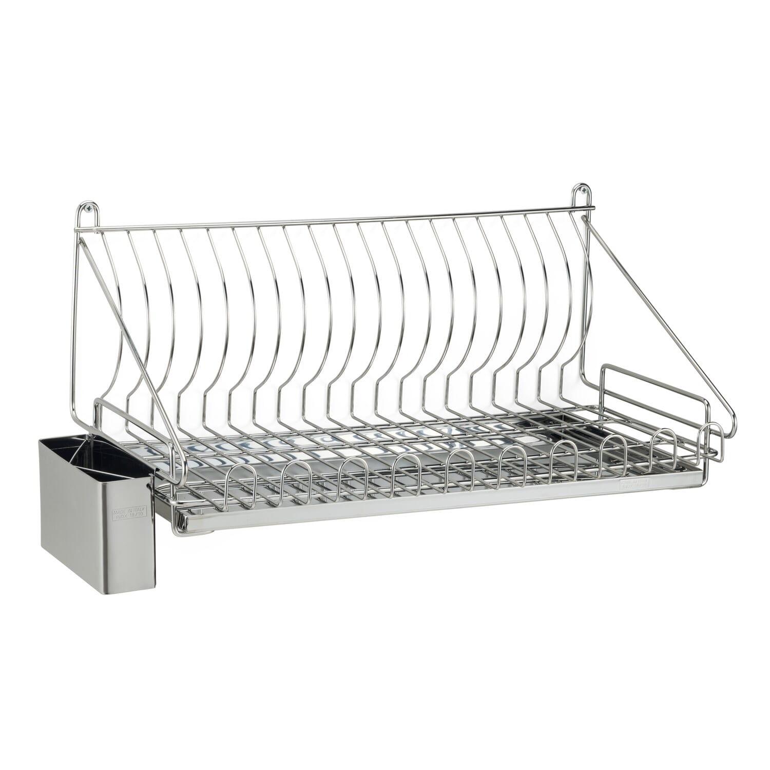 Drainer rack stainless steel wall mounting