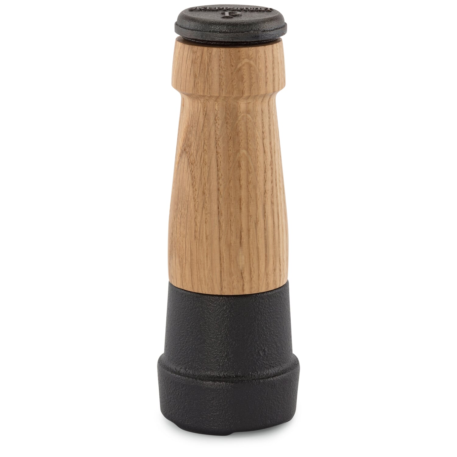 Cast iron pepper mill
