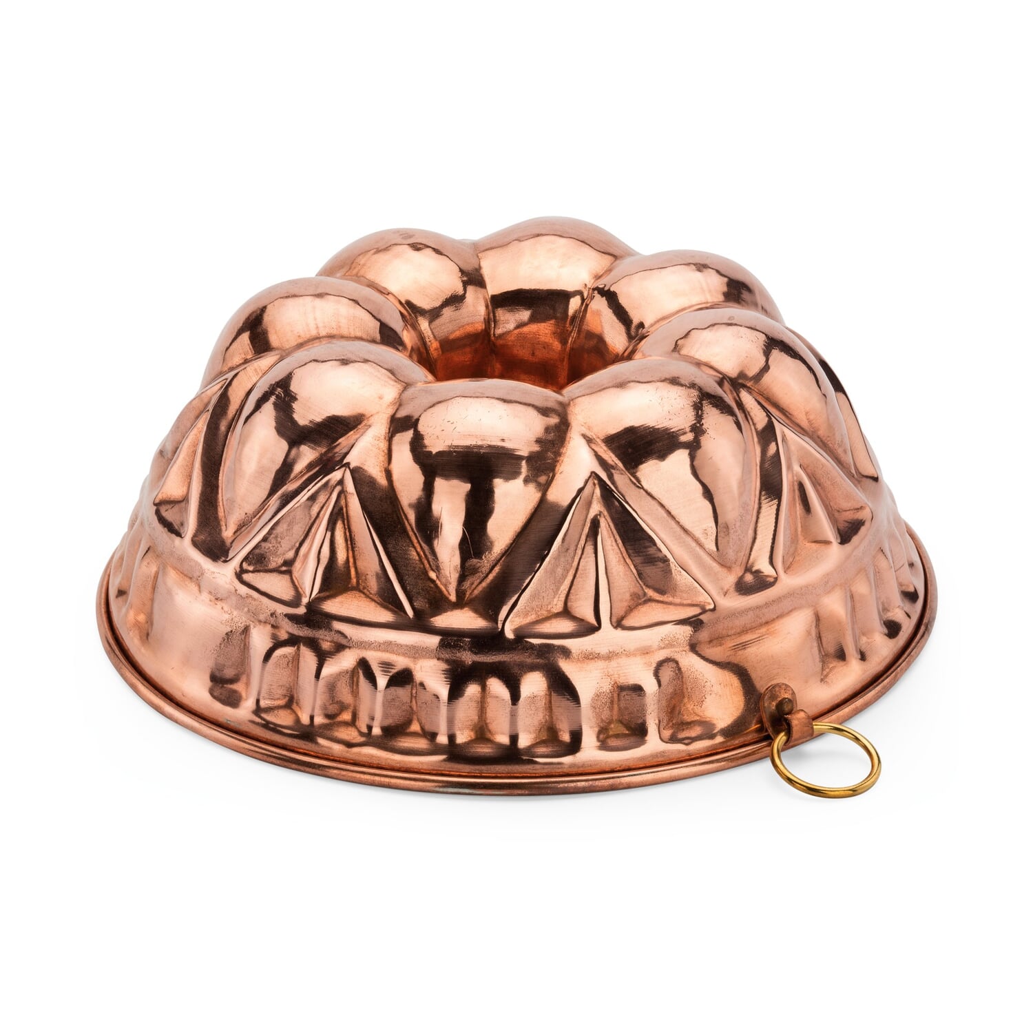 Gugelhupfform copper tin plated