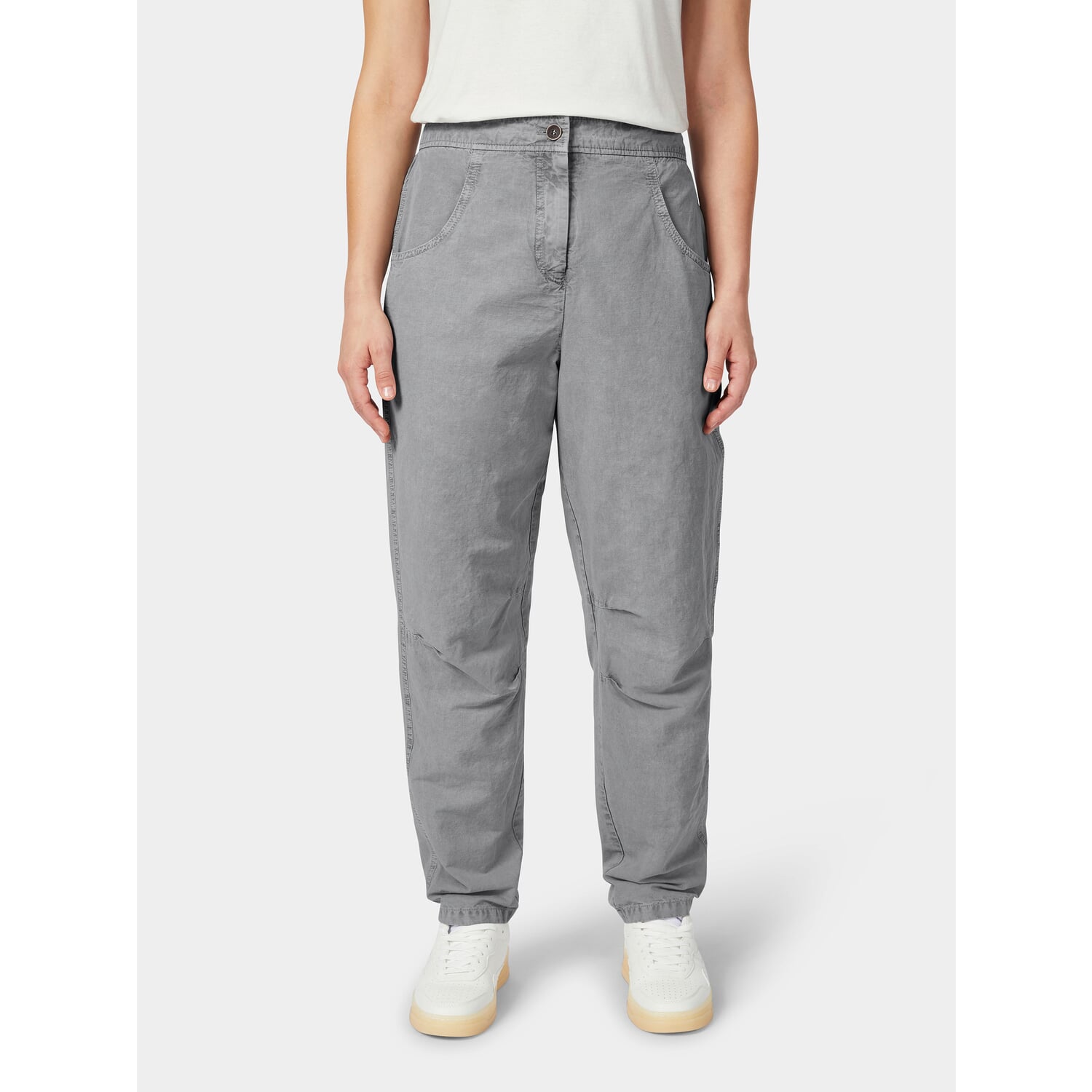 Ladies' fabric trousers