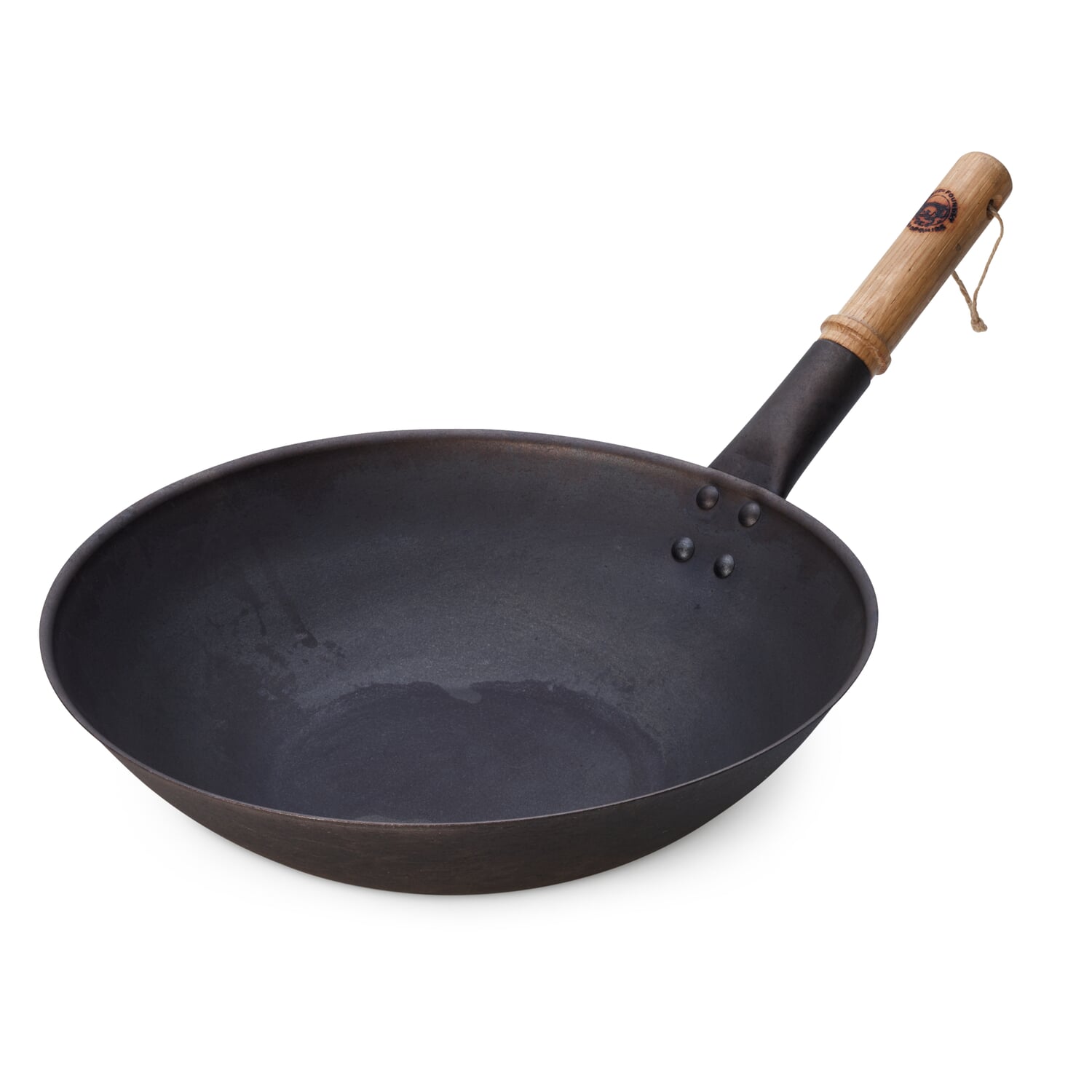 Wok burnished