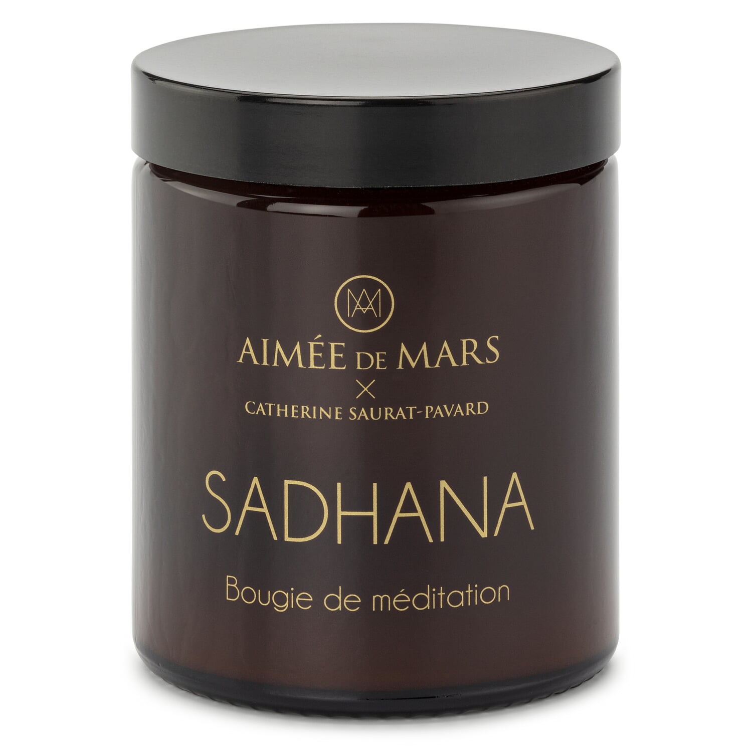 Yoga and meditation candle
