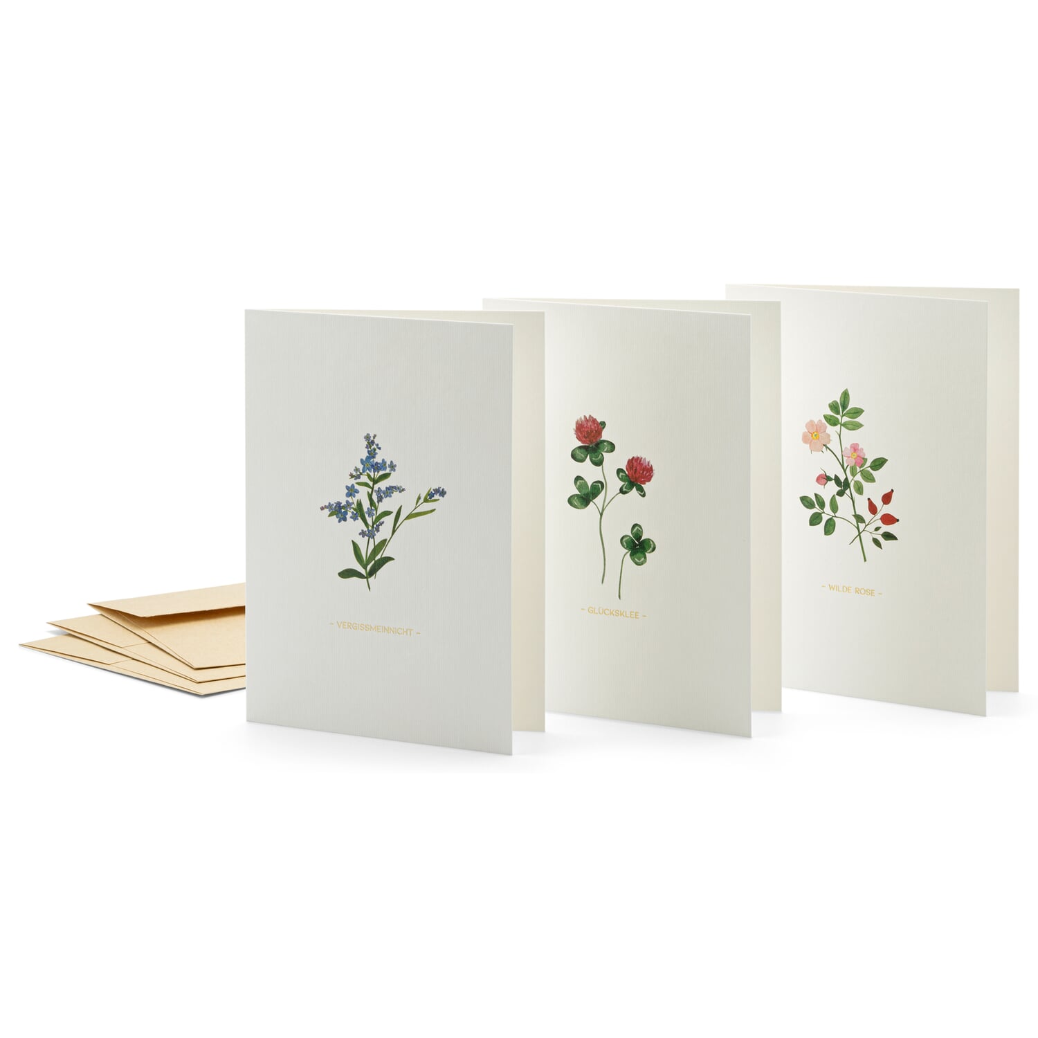 Greeting cards flowers