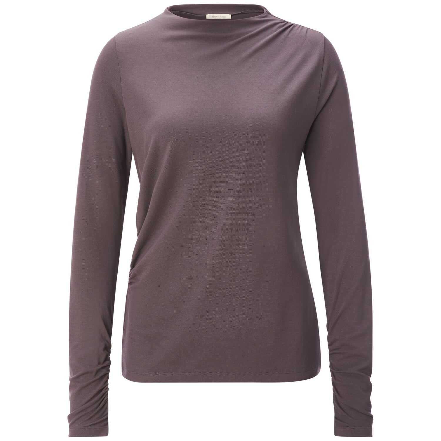 Ladies viscose shirt piqu&eacute;