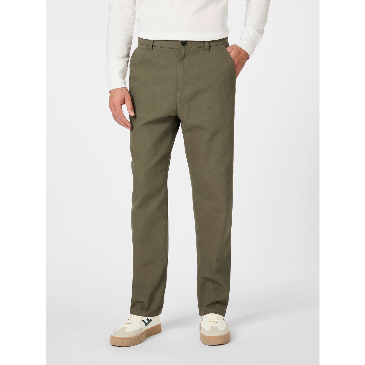 Men's cotton canvas trousers