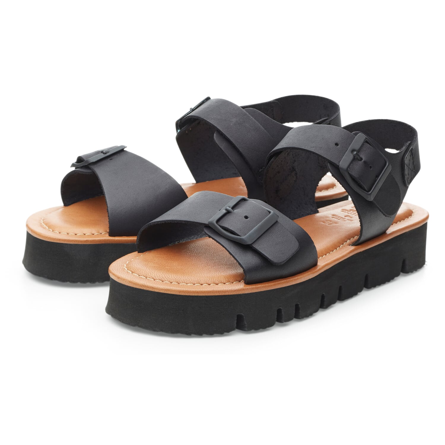 Ladies leather sandal