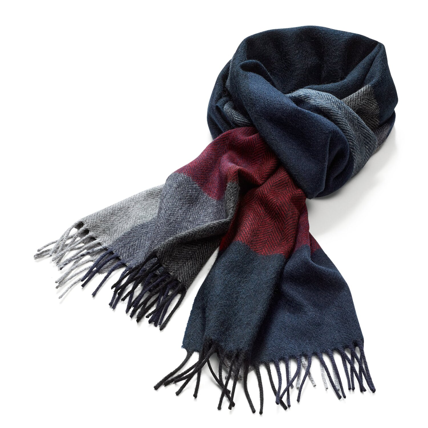 Men scarf cashmere wool