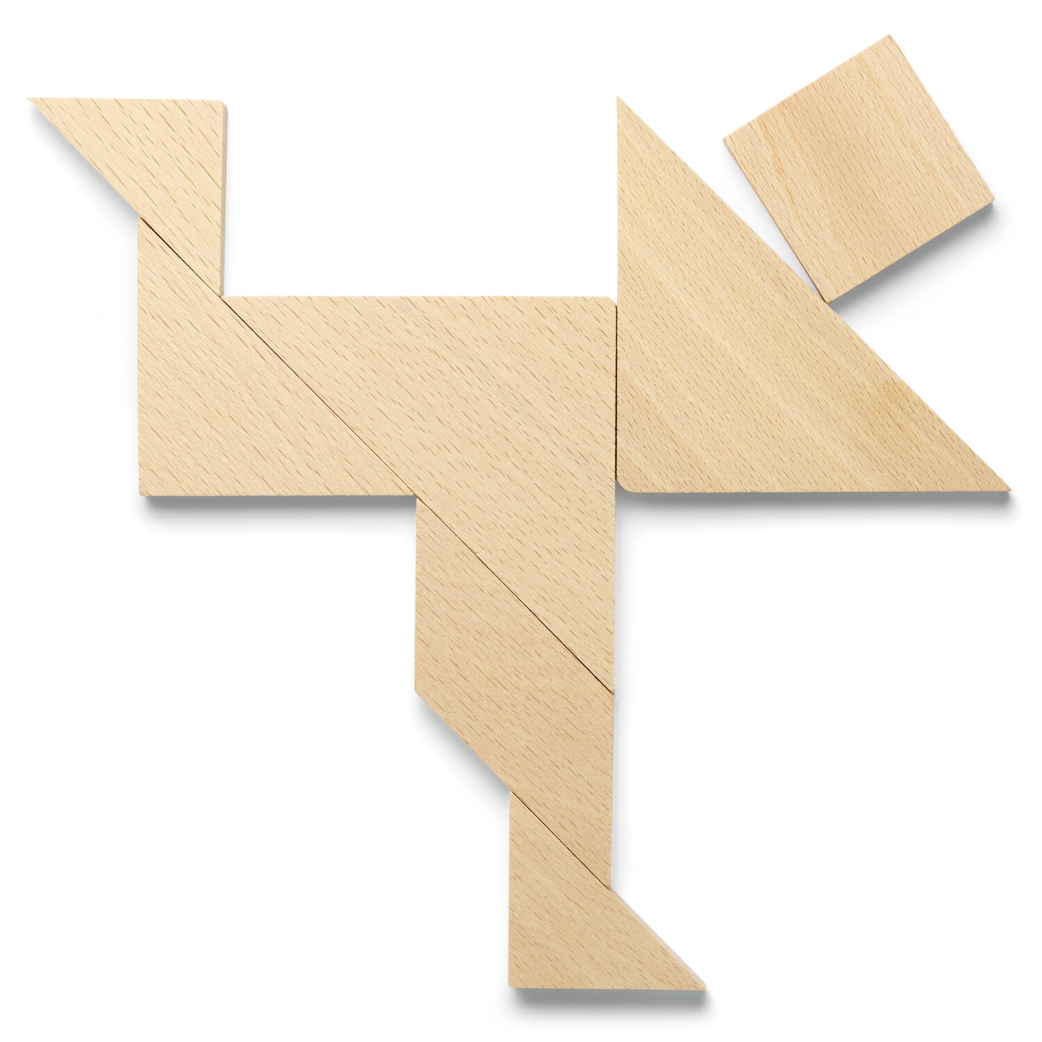 Tangram beech wood