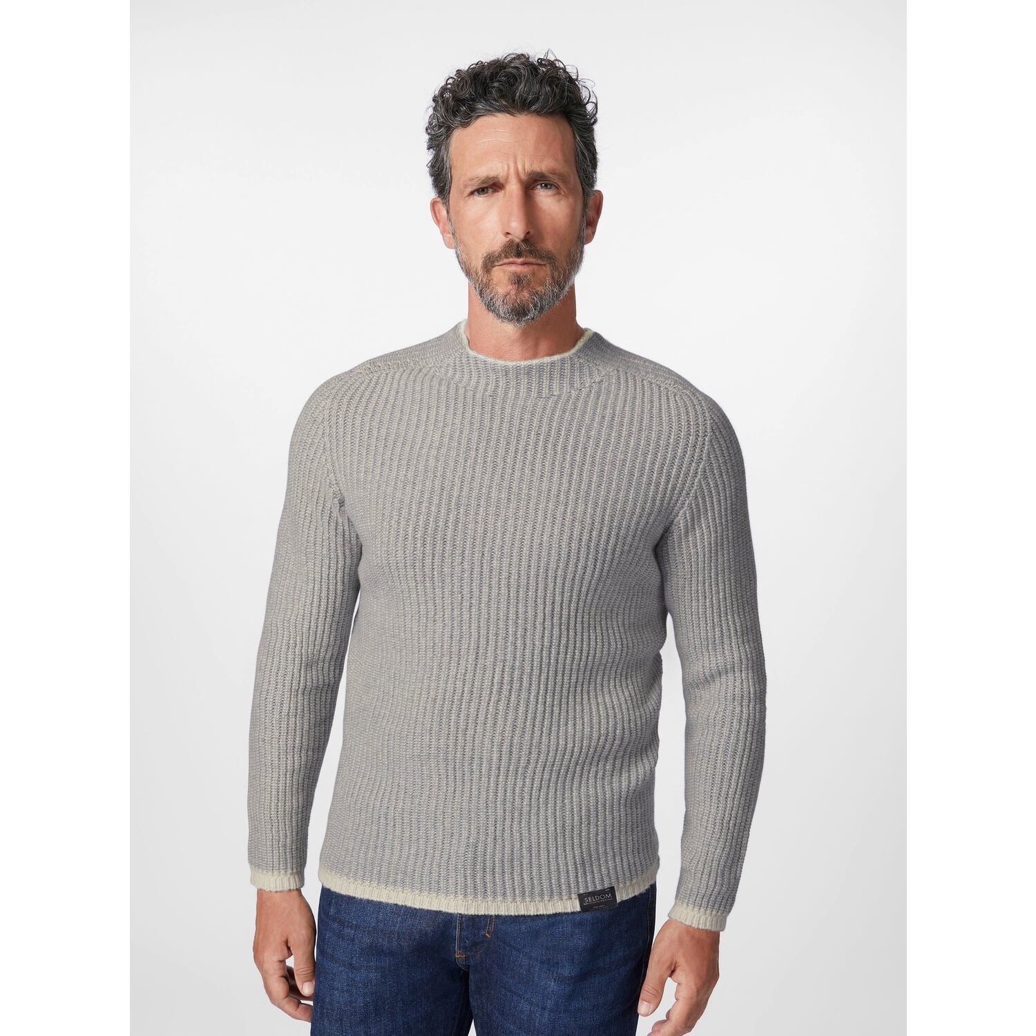 Men's sweater rib