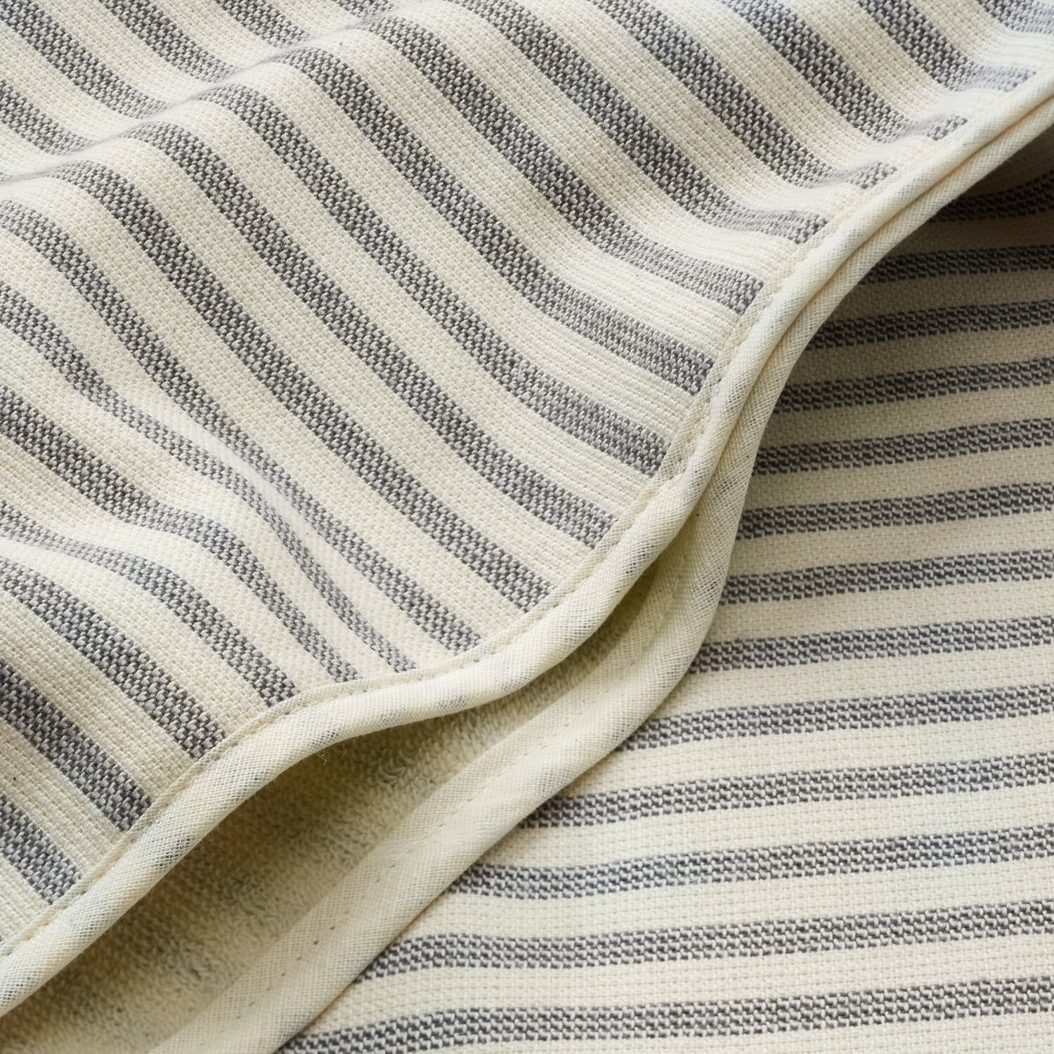 Bath poncho striped large