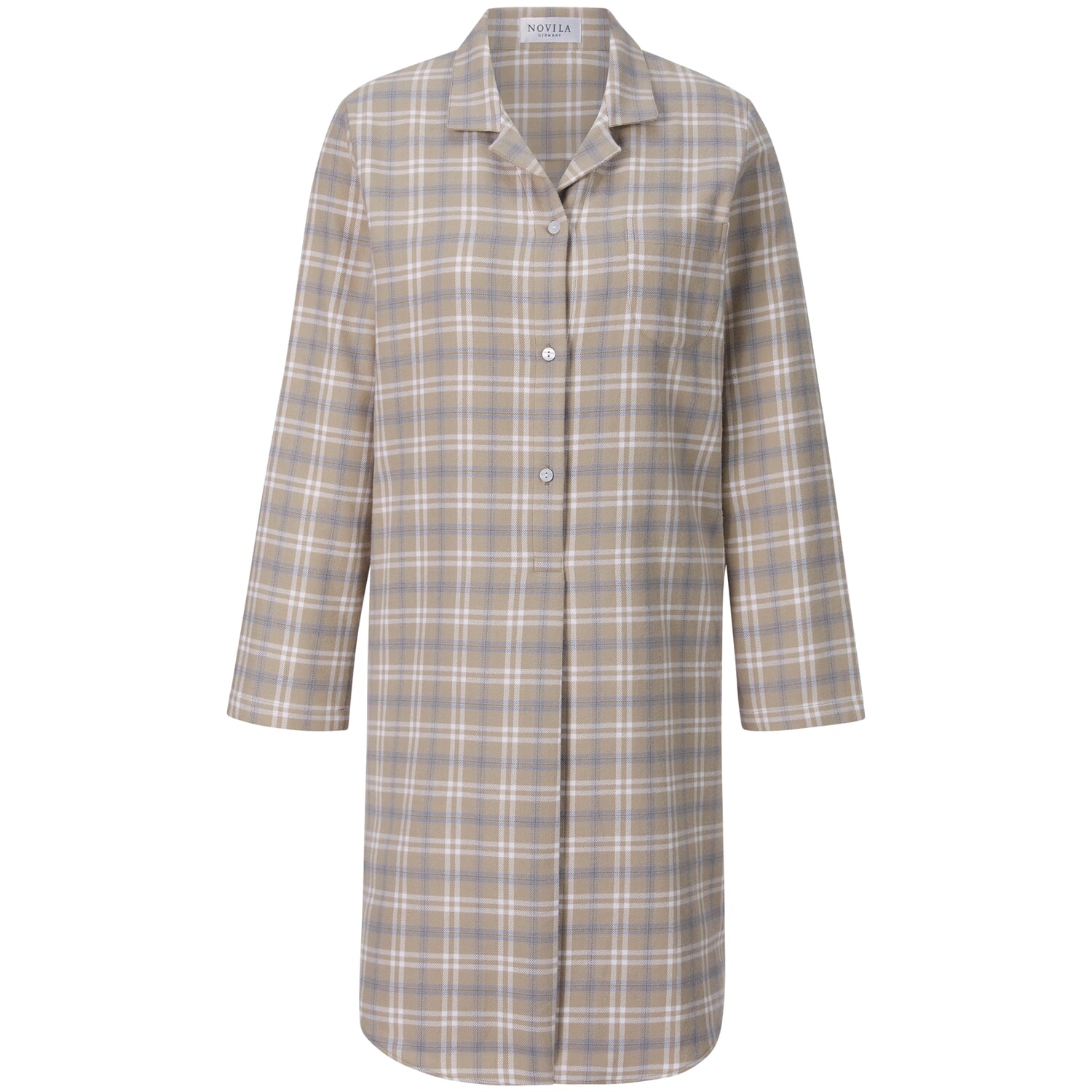 Women's nightgown plaid