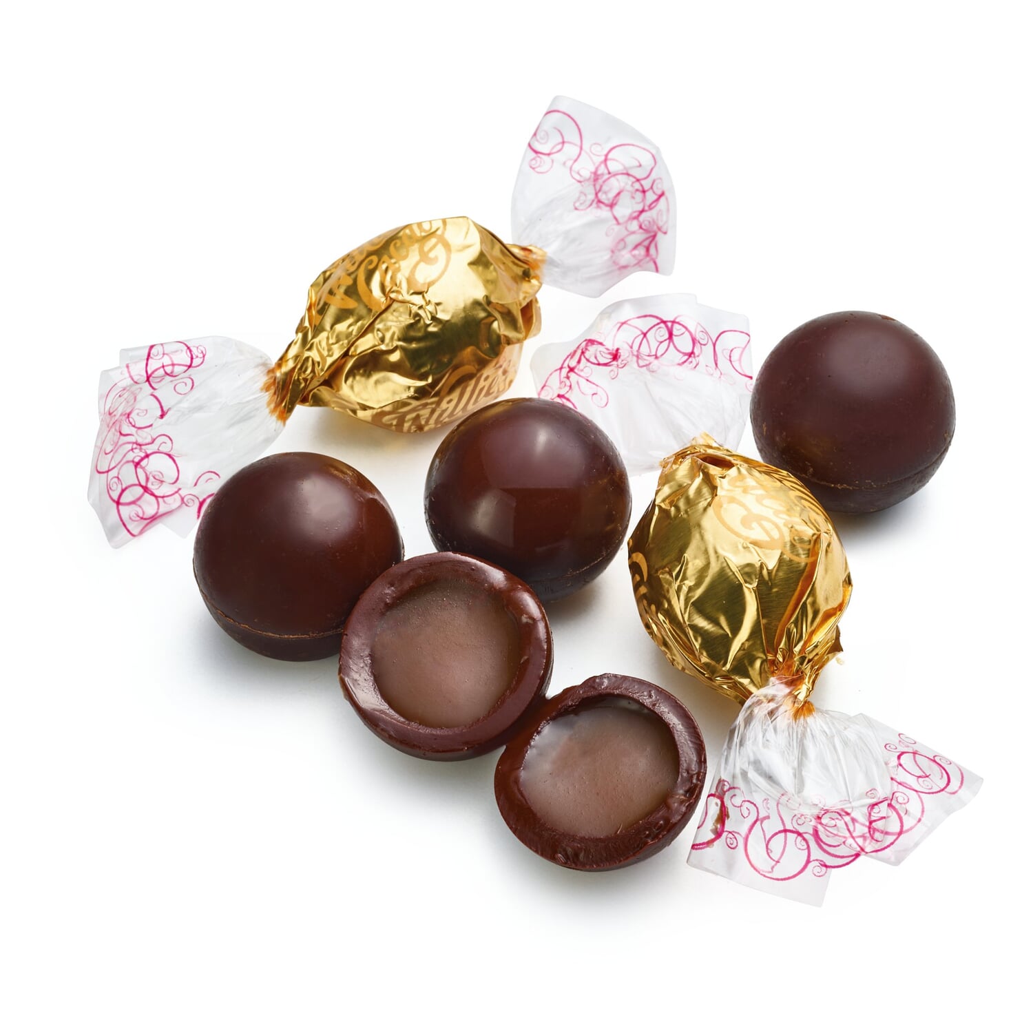 Sea salt caramel chocolate balls