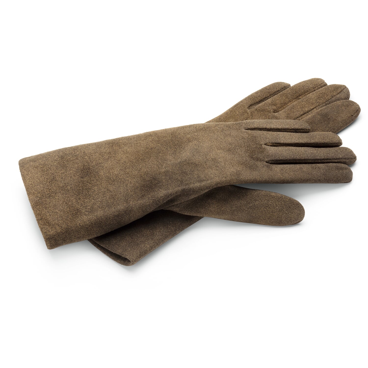 Ladies' glove goat suede