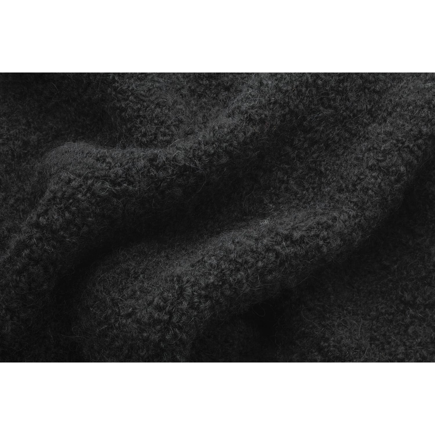 UnisexLoopscarf wool, black