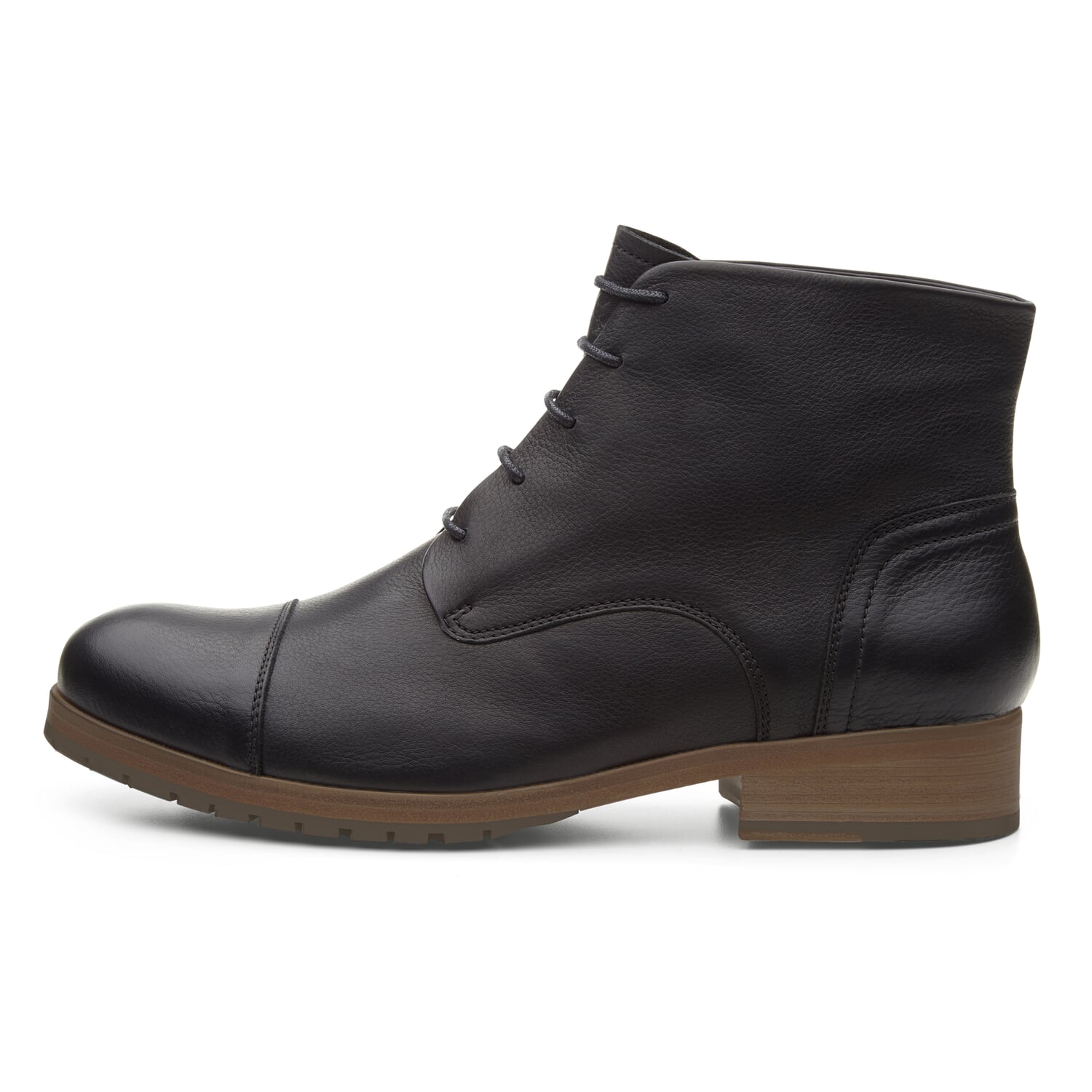 High men shoe cowhide leather