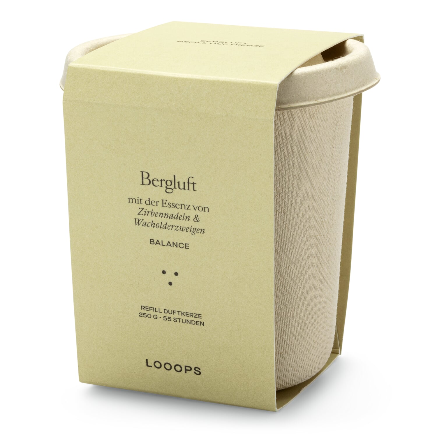 Looops refill scented candle