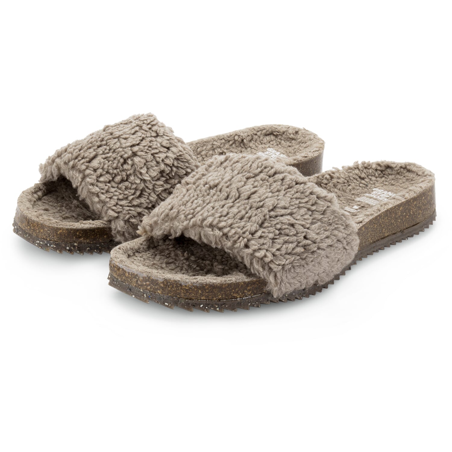 Women's teddy plush slipper