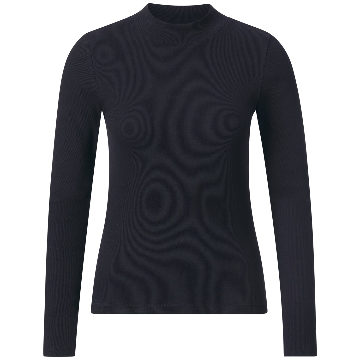 Ladies ribbed shirt long sleeve
