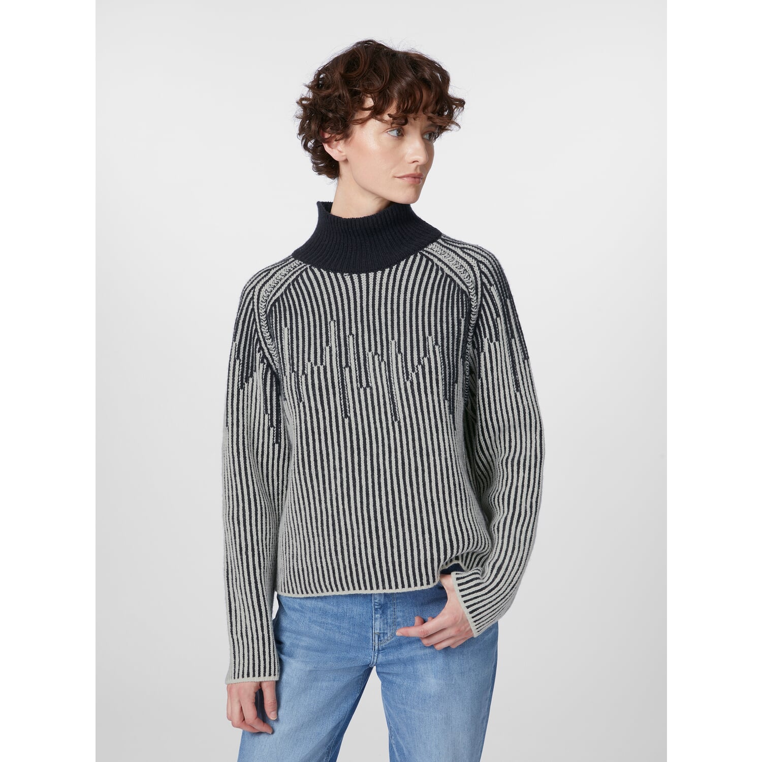 Ladies Textured Sweater