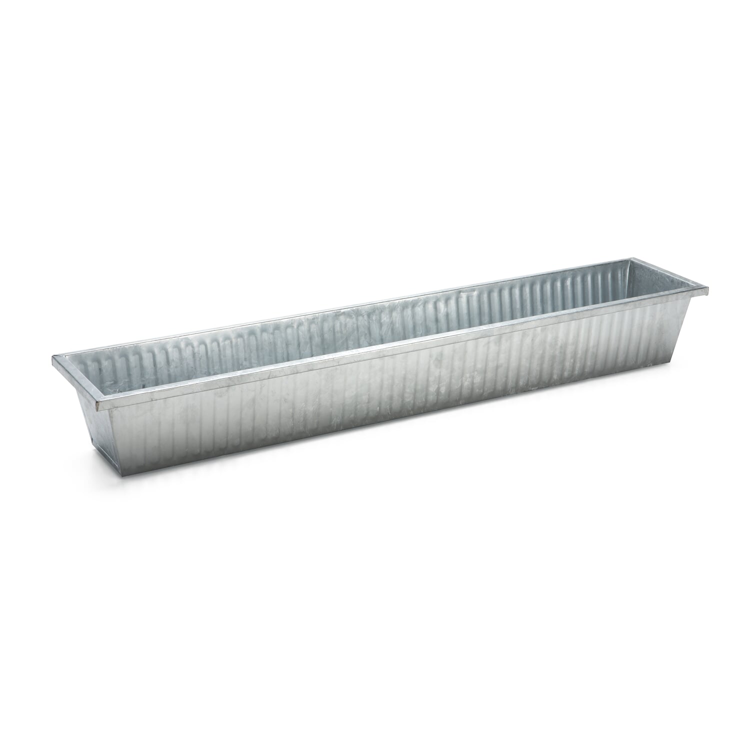 Galvanized steel balcony box