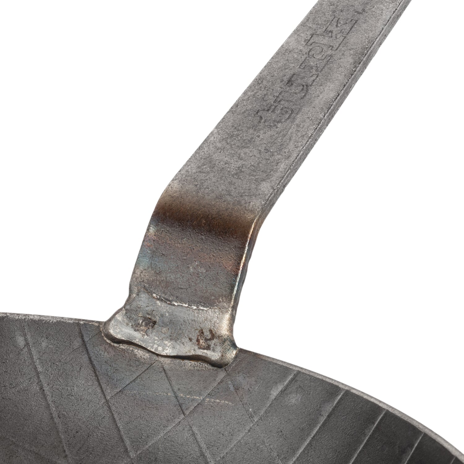 Turk Wrought Iron Frying Pan with High Rim