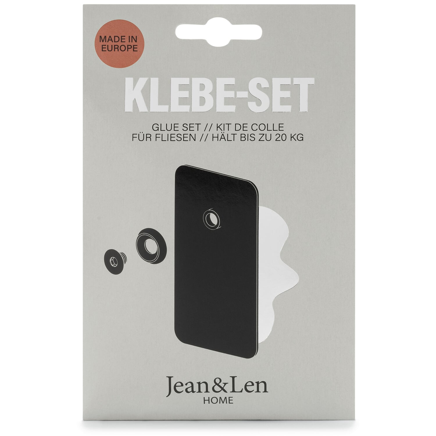 Adhesive set for Len bathroom series