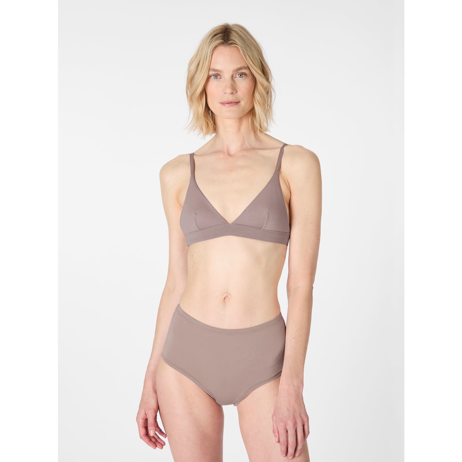 Women's triangle bra