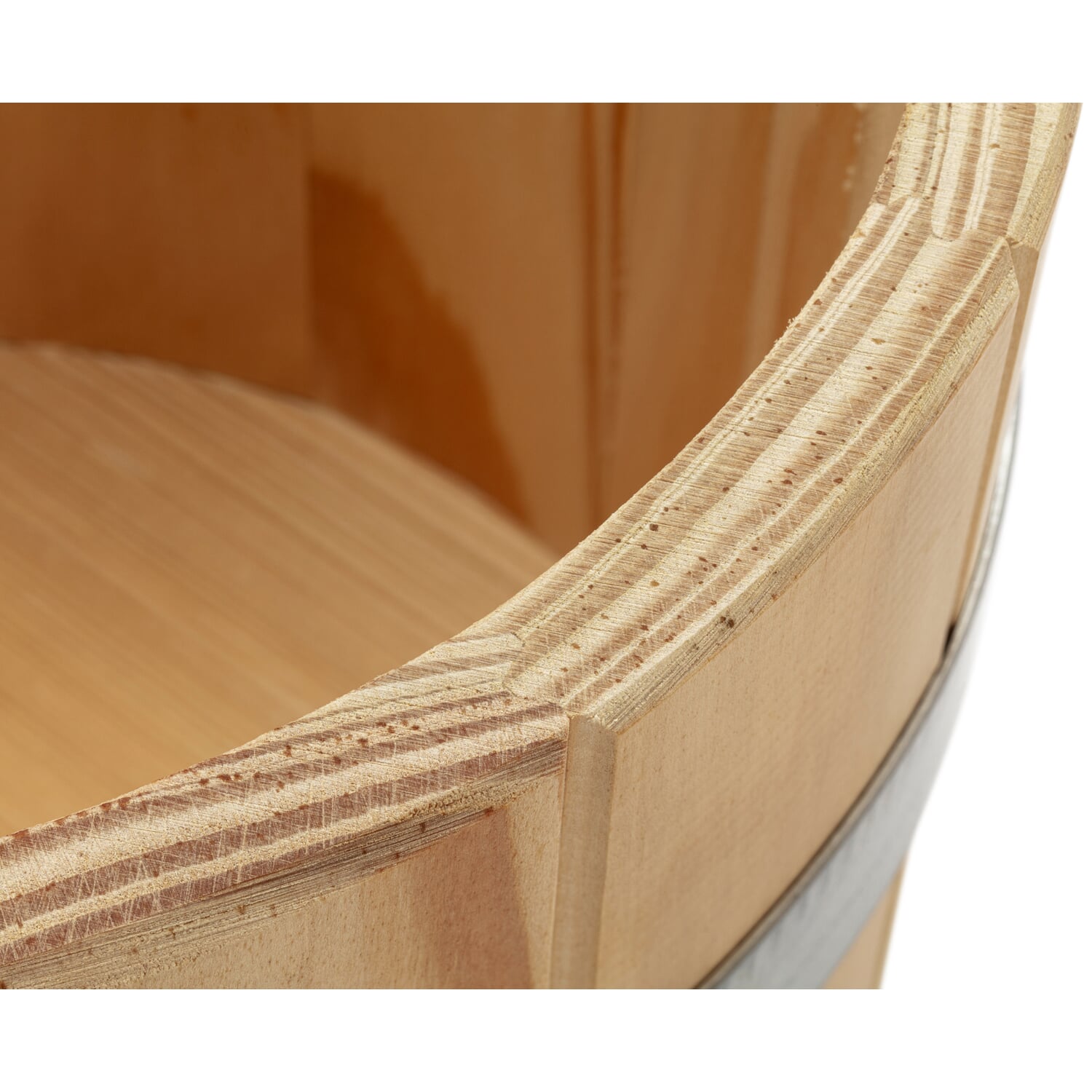 Sauna bucket with ladle
