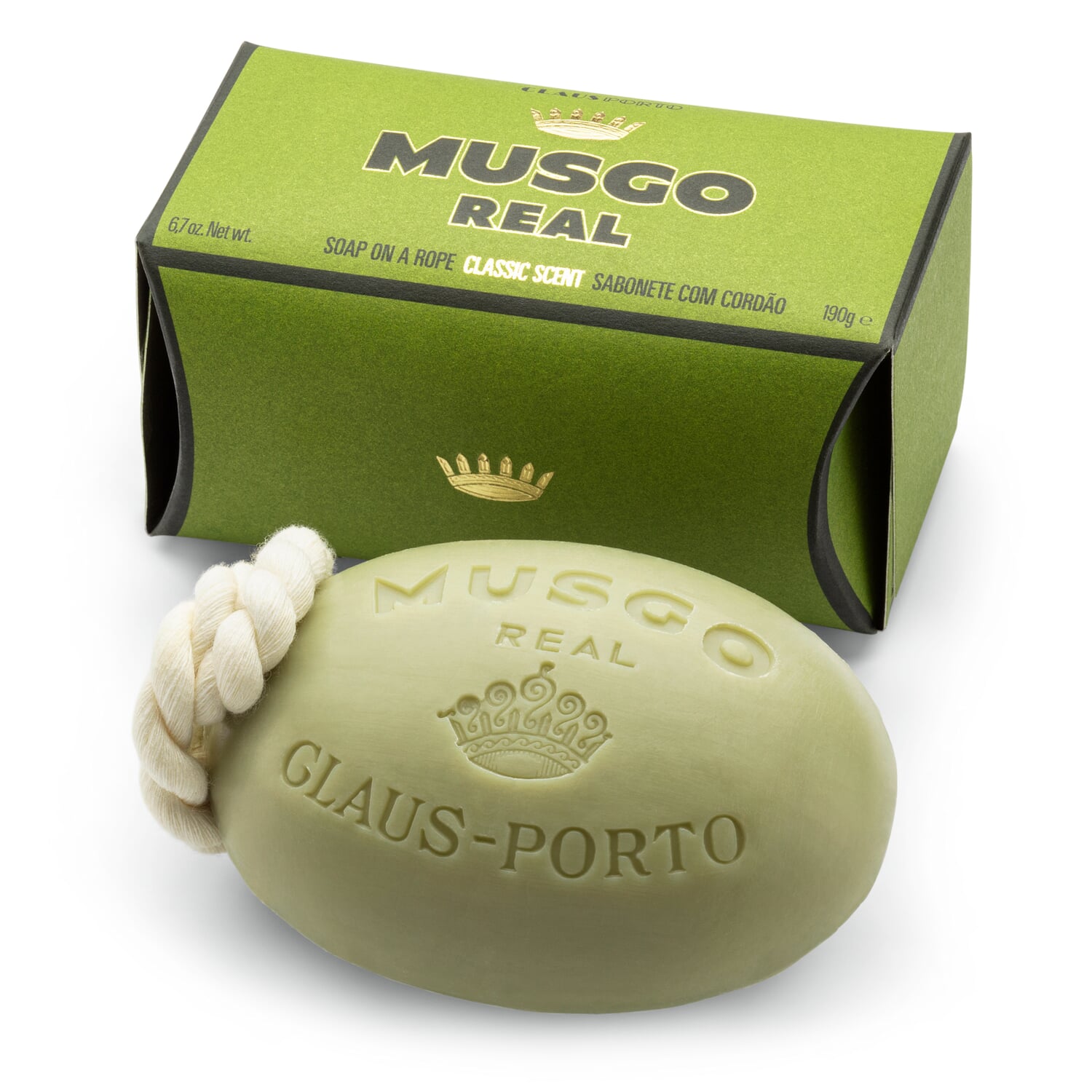 Musgo Real Classic Scent cord soap