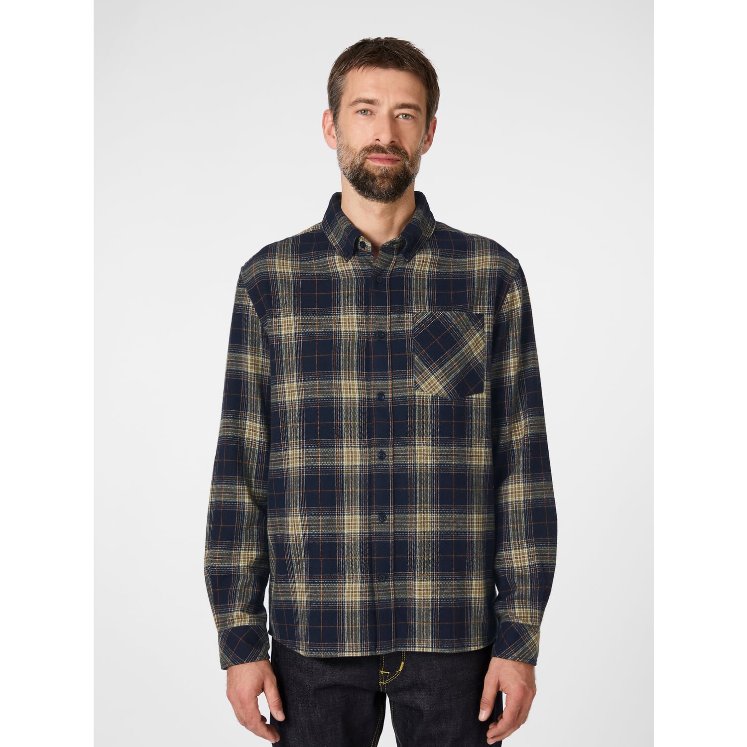 Mens flannel shirt plaid