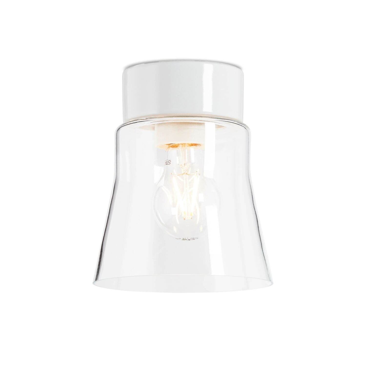 Ceiling light cylinder Open