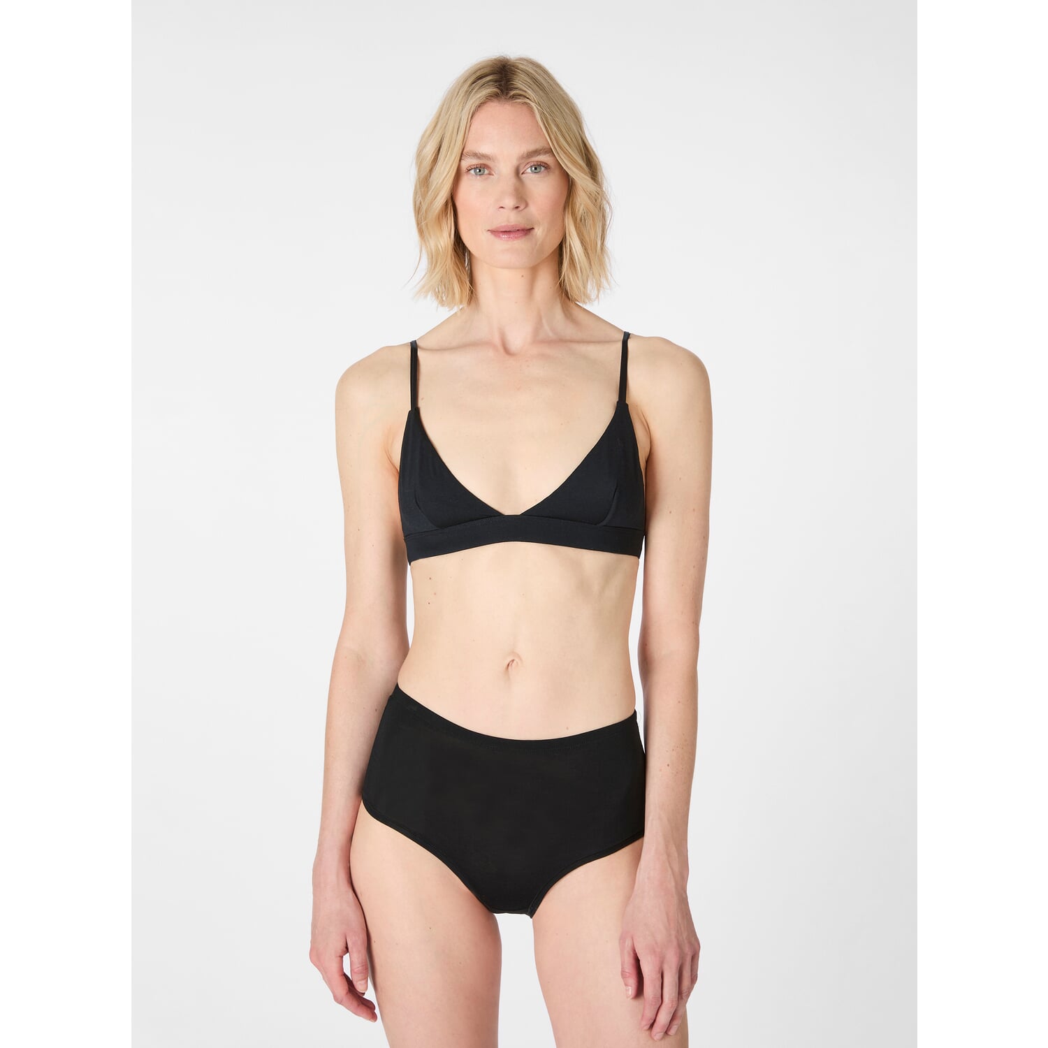 Women's triangle bra