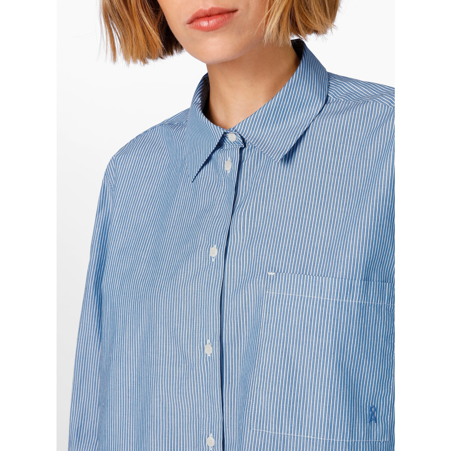 Ladies blouse striped