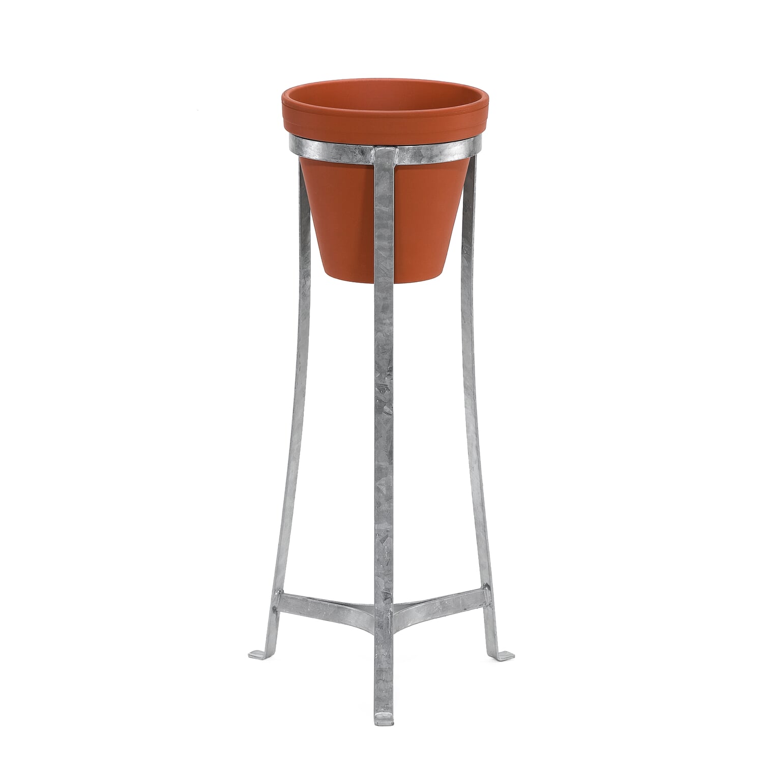 Flower pot stand steel galvanized