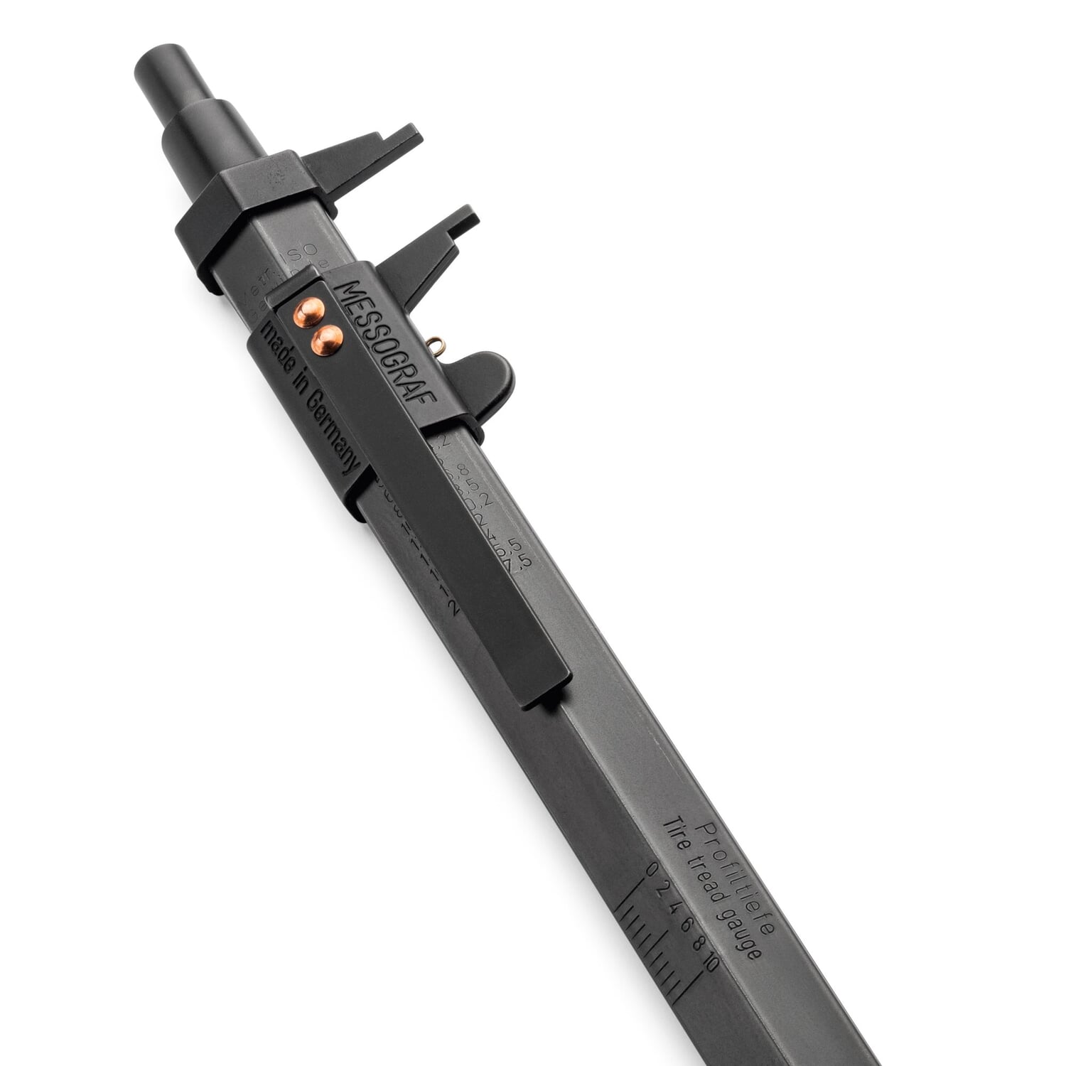 Messograf mechanical pencil black chrome plated