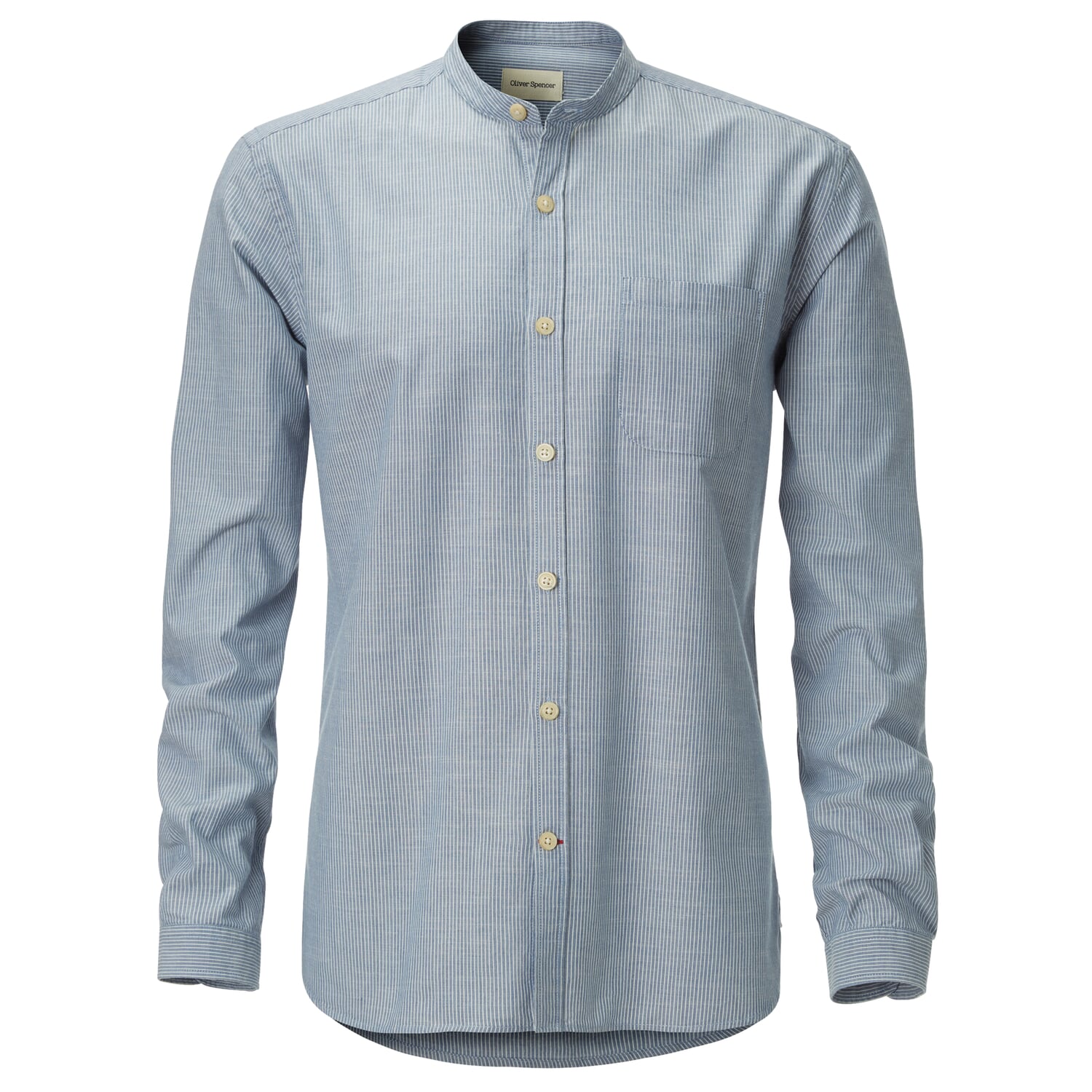 Stand-up collar shirt