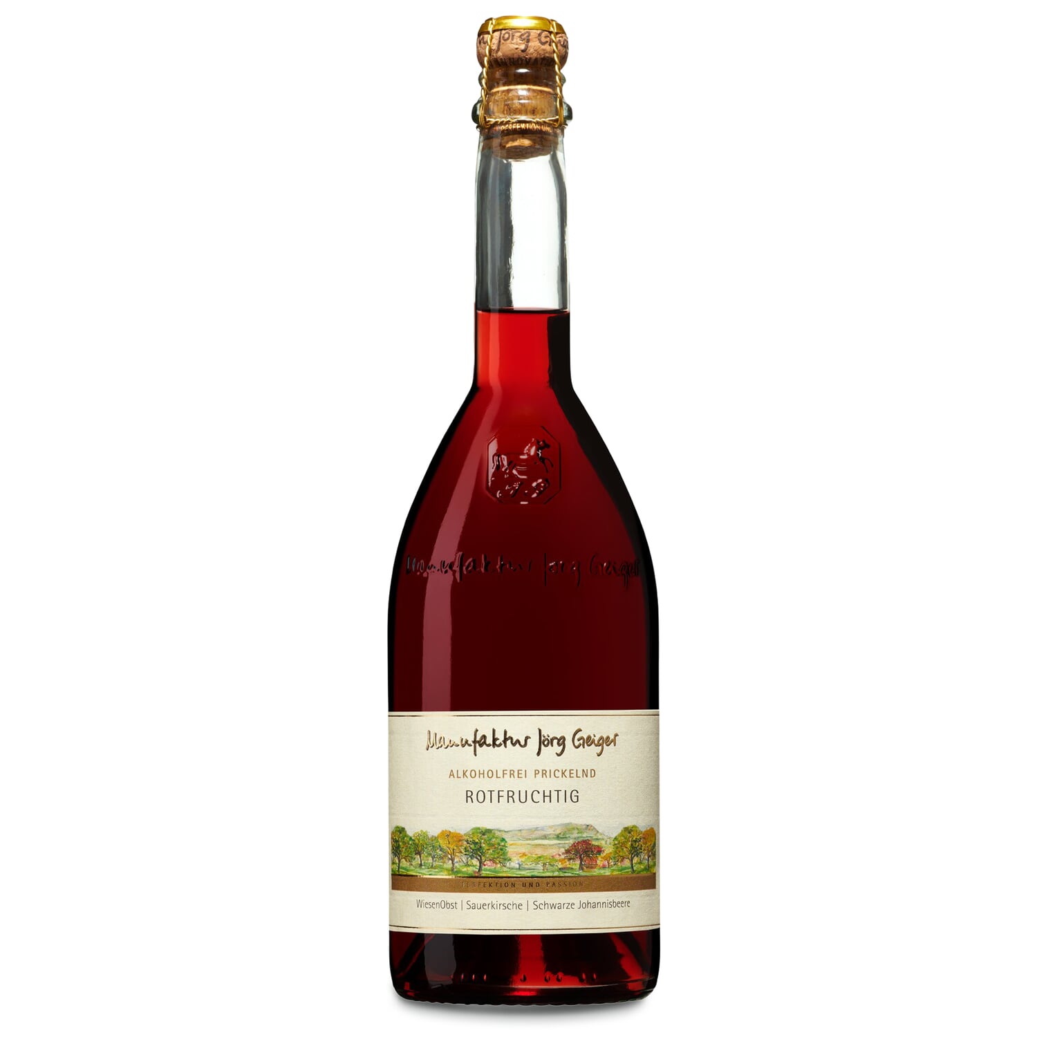 Red fruity non-alcoholic