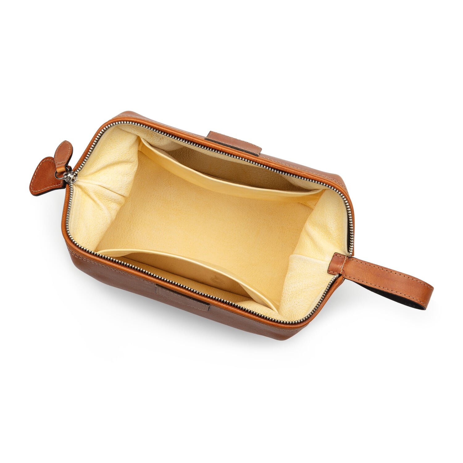 Toilet bag bull leather