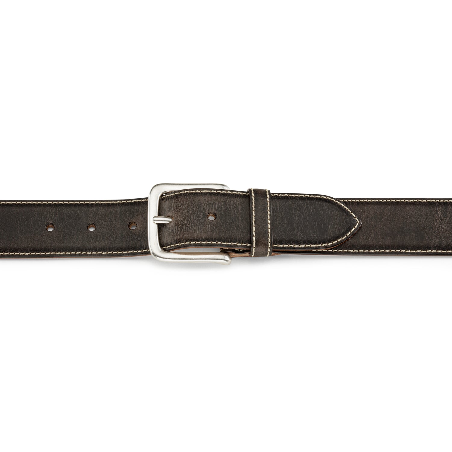 Belt bison leather