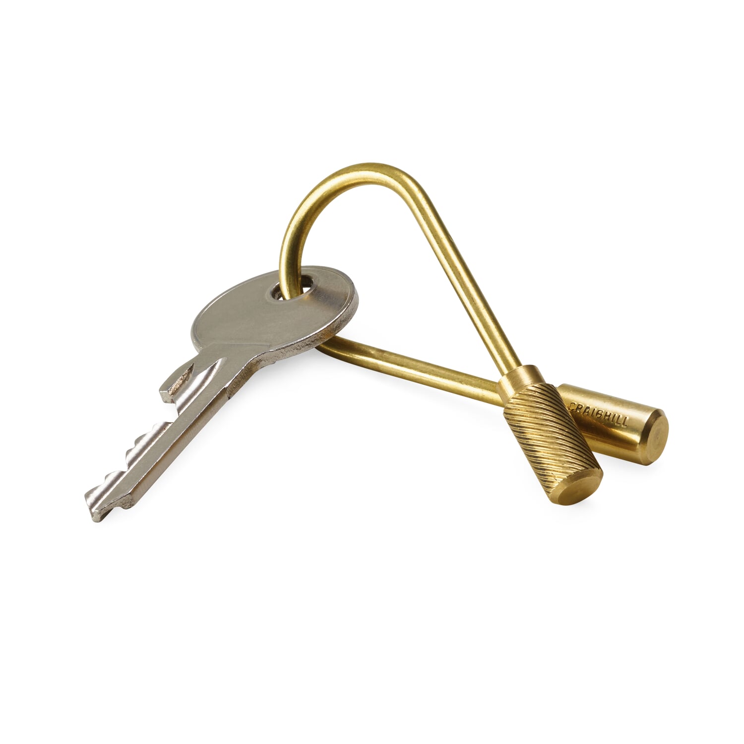 Key ring Helix brass