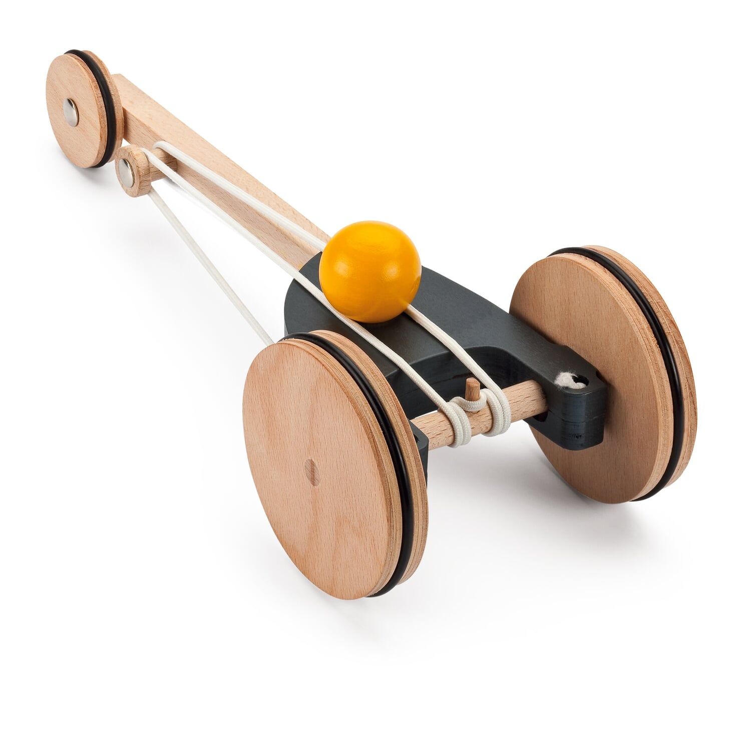 Race car rubber engine