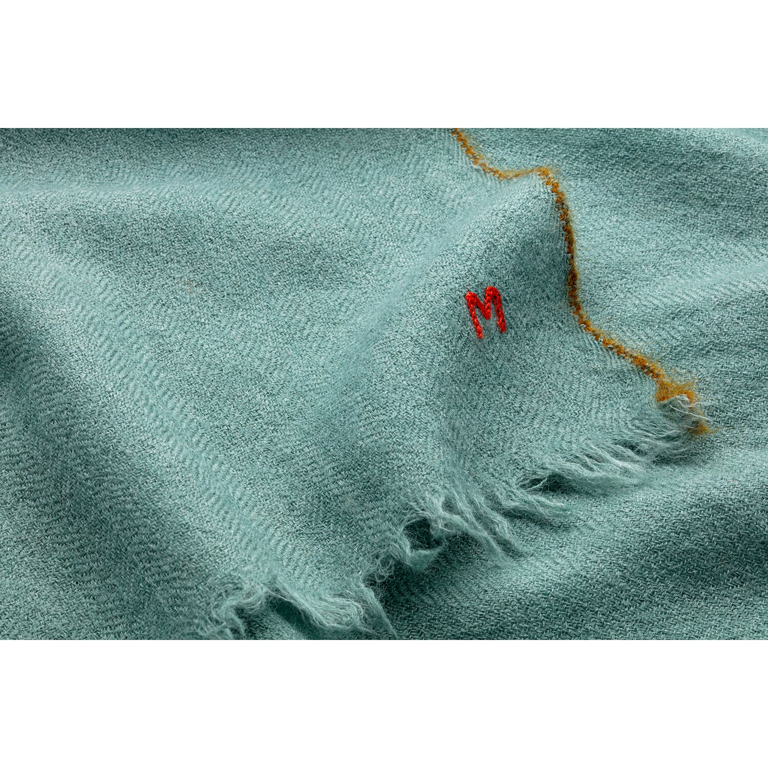 Unisex wool scarf N&deg; 100, sage