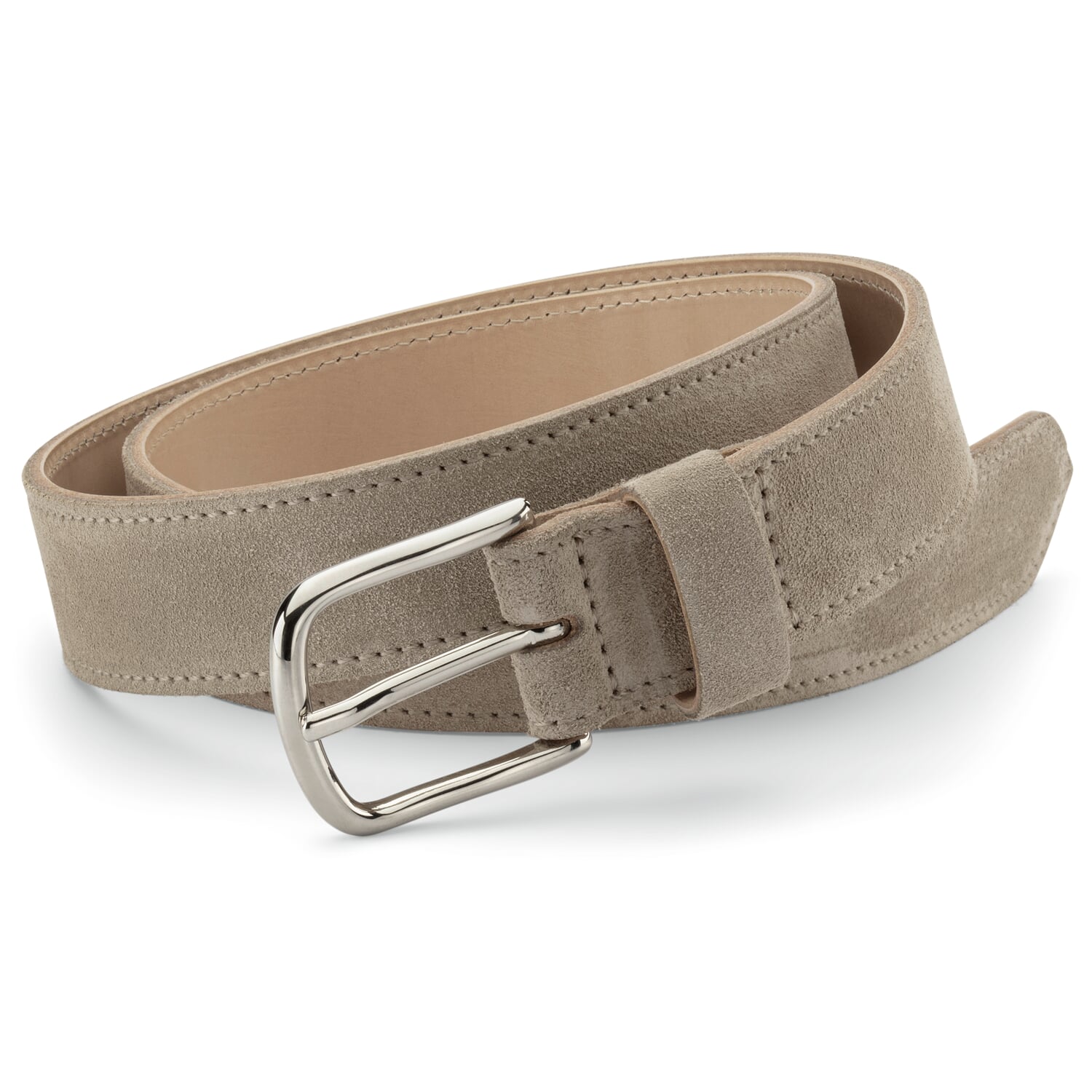 Ladies belt suede