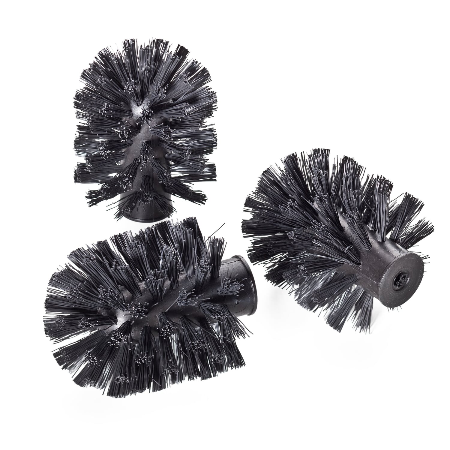 Replacement head toilet brush