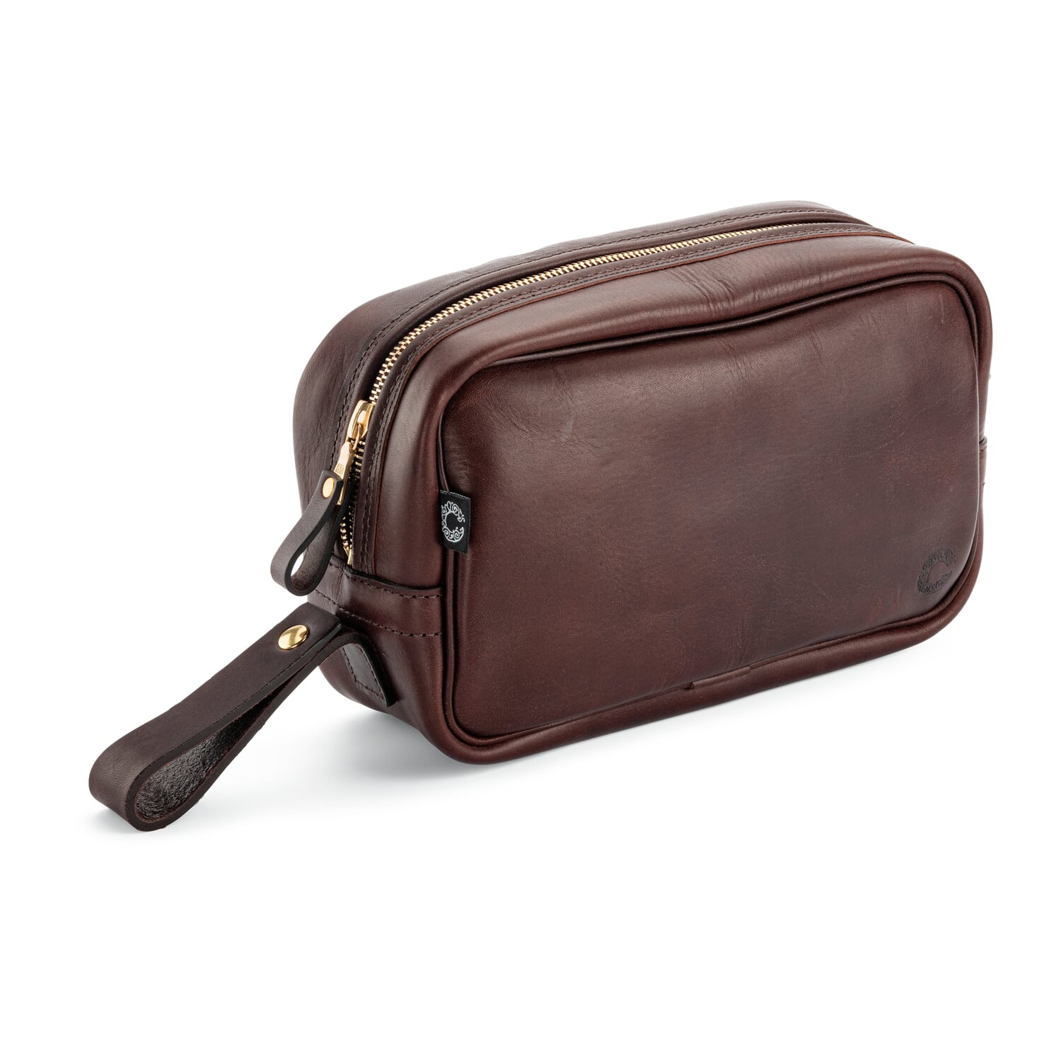 Leather washbag