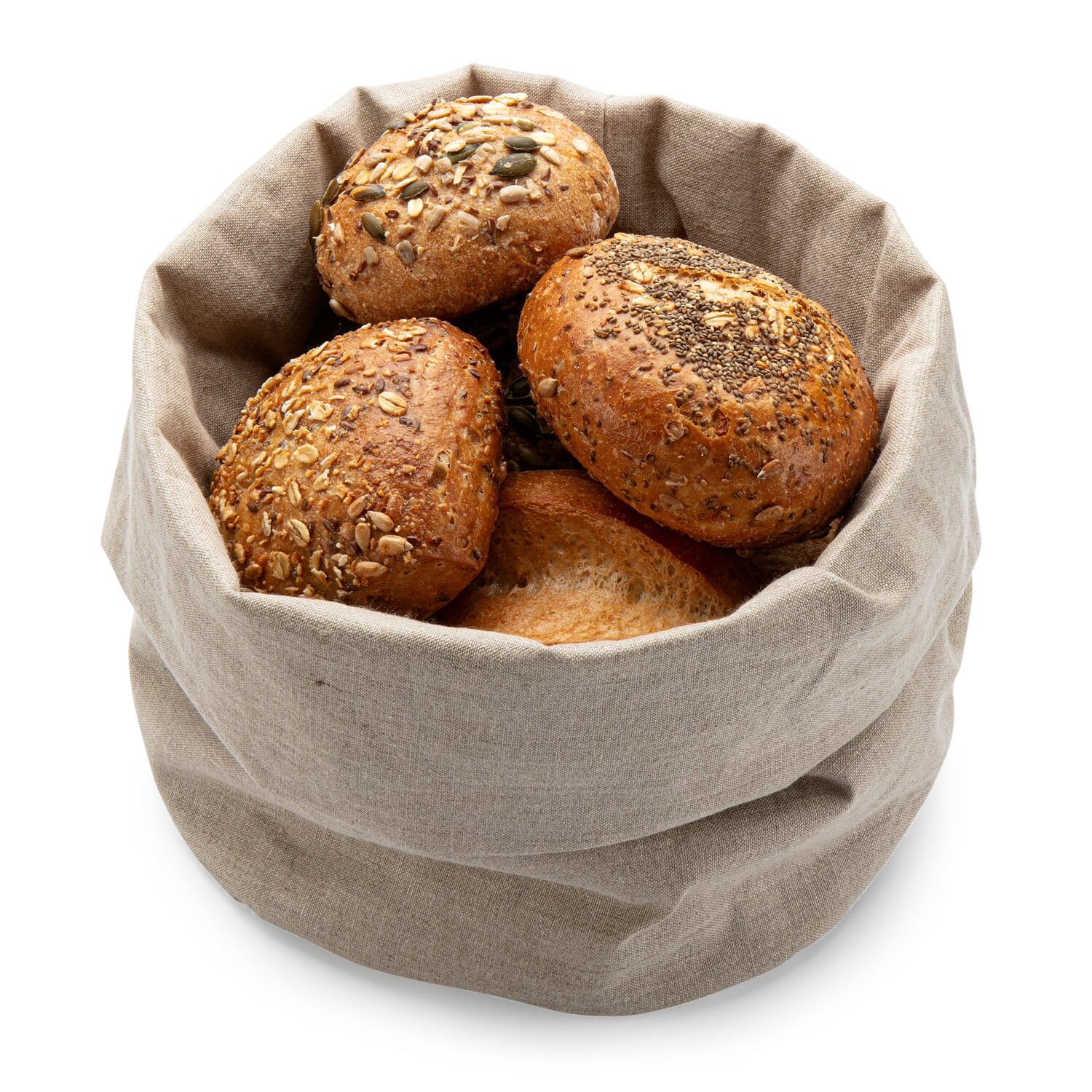 Haversack basket linen