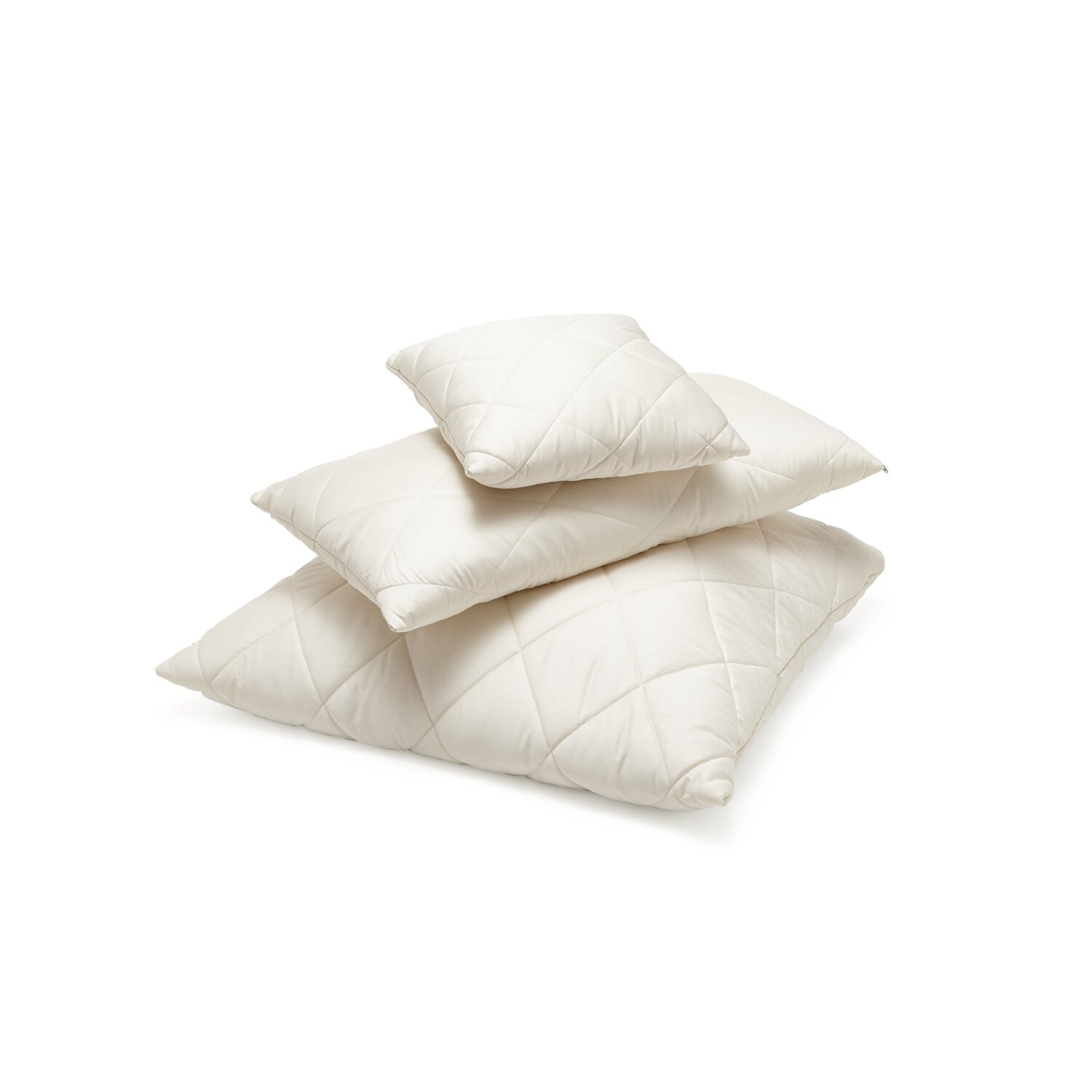 Pillow virgin wool beads