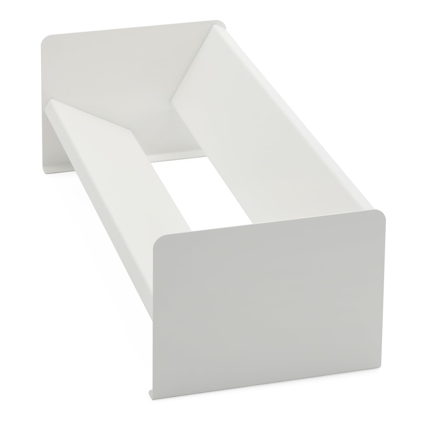 Desk bookcase steel plate