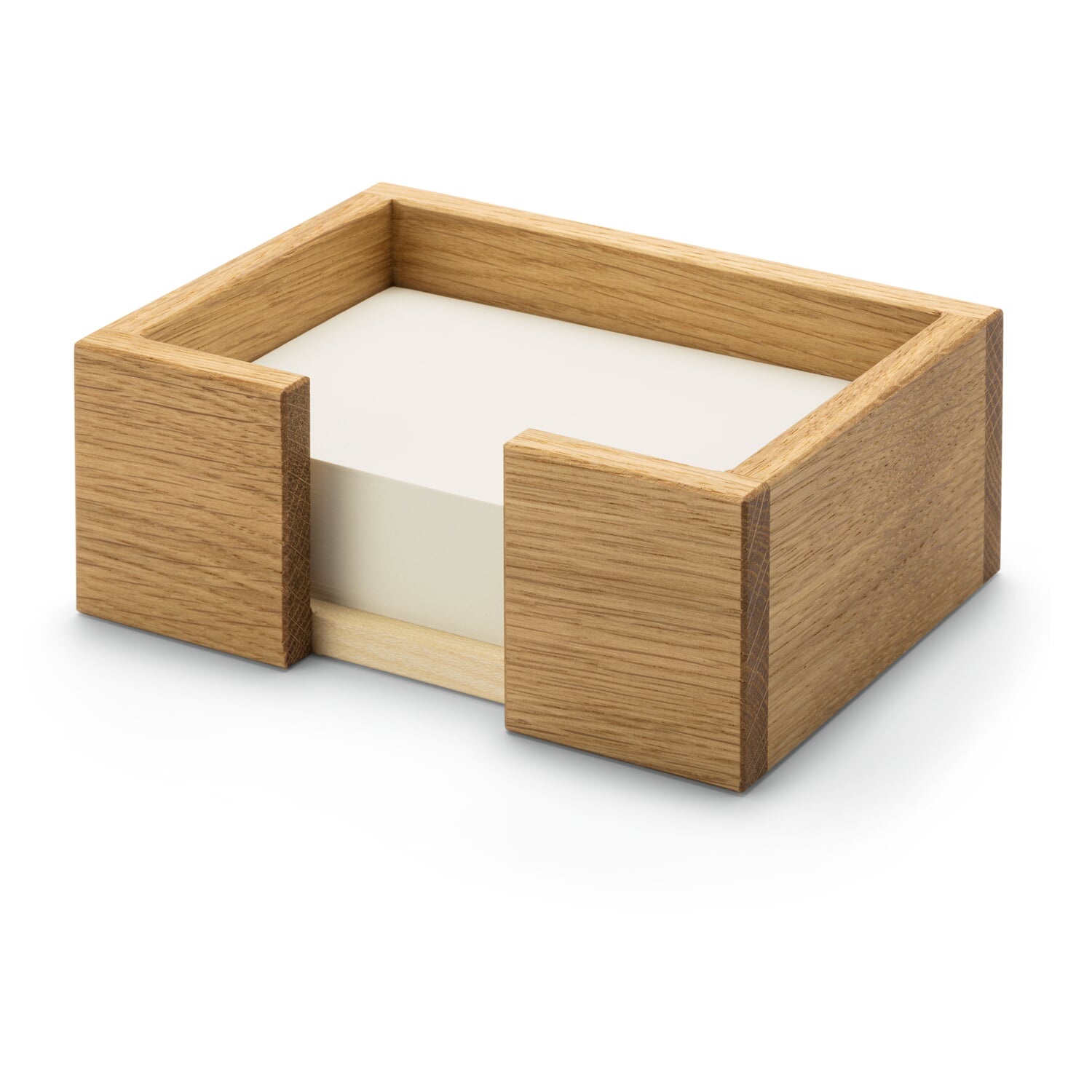 Oak and maple label box